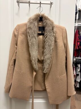 NWT Banana Republic Side Tie Camel Blazer